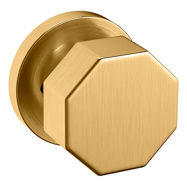 Baldwin - Estate Collection - Knobs & Levers - 5073 Door Knob w/ 5046 Rose (Pre-Configured)
