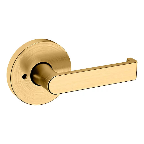 Baldwin - Estate Collection - Knobs & Levers - 5105 Door Lever w/ 5046 Rose (Pre-Configured)