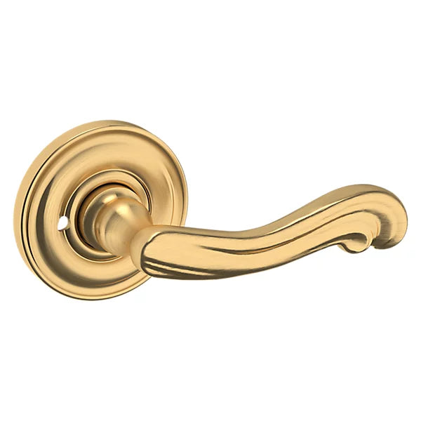 Baldwin - Estate Collection - Knobs & Levers - 5108 Door Lever w/ 5048 Rose (Pre-Configured)