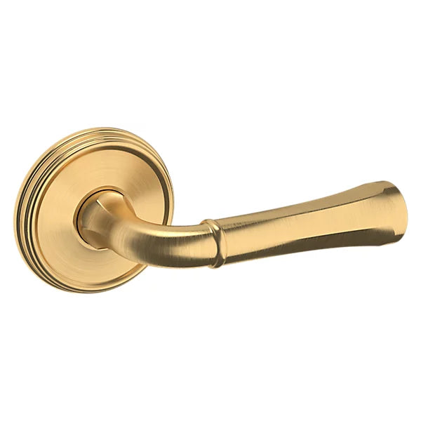 Baldwin - Estate Collection - Knobs & Levers - 5113 Door Lever w/ 5078 Rose (Pre-Configured)