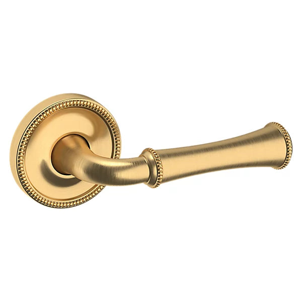 Baldwin - Estate Collection - Knobs & Levers - 5118 Door Lever w/ 5076 Rose (Pre-Configured)