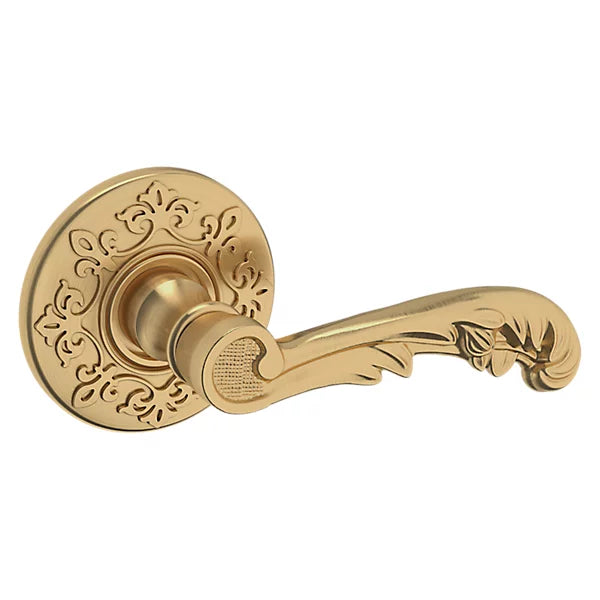 Baldwin - Estate Collection - Knobs & Levers - 5121 Door Lever w/ R012 Rose (Pre-Configured)