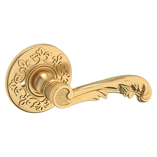 Baldwin - Estate Collection - Knobs & Levers - 5121 Door Lever w/ R012 Rose (Pre-Configured)