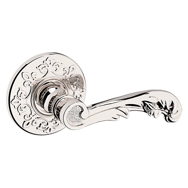 Baldwin - Estate Collection - Knobs & Levers - 5121 Door Lever w/ R012 Rose (Pre-Configured)