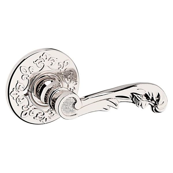 Baldwin - Estate Collection - Knobs & Levers - 5121 Door Lever w/ R012 Rose (Pre-Configured)