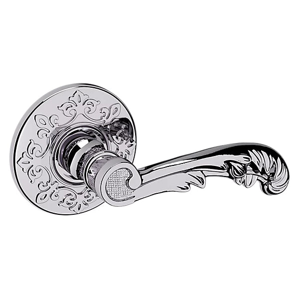 Baldwin - Estate Collection - Knobs & Levers - 5121 Door Lever w/ R012 Rose (Pre-Configured)