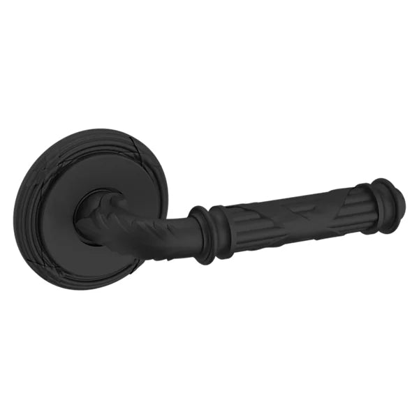 Baldwin - Estate Collection - Knobs & Levers - 5122 Edinburgh Door Lever w/ 5021 Rose (Pre-Configured)