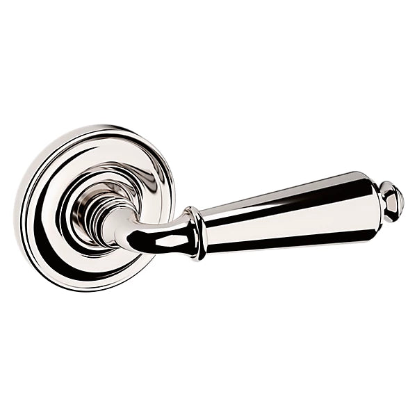 Baldwin - Estate Collection - Knobs & Levers - 5125 Door Lever w/ 5048 Rose (Pre-Configured)
