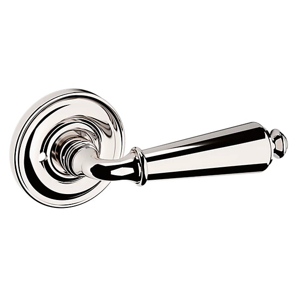 Baldwin - Estate Collection - Knobs & Levers - 5125 Door Lever w/ 5048 Rose (Pre-Configured)