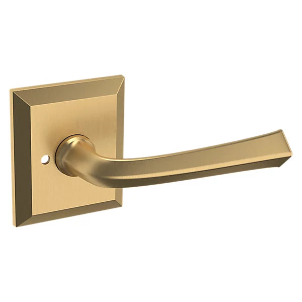 Baldwin - Estate Collection - Knobs & Levers - 5141 Door Lever w/ R033 Rose (Pre-Configured)