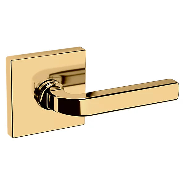 Baldwin - Estate Collection - Knobs & Levers - 5190 Door Lever w/ R017 Rose (Pre-Configured)