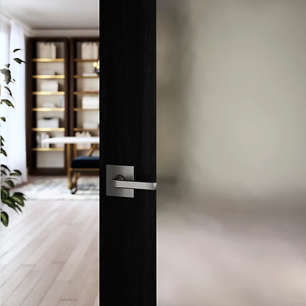 Baldwin - Estate Collection - Knobs & Levers - 5190 Door Lever w/ R017 Rose (Pre-Configured)