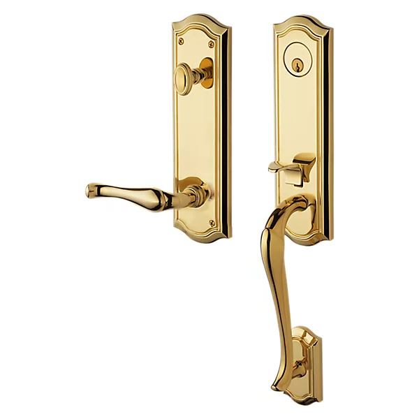 Baldwin - Estate Collection - Tubular Entry Handlesets - Bethpage Emergency Egress Handleset w/ 5447V Bethpage Lever