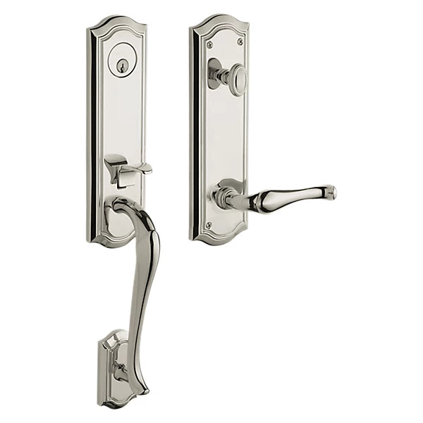 Baldwin - Estate Collection - Tubular Entry Handlesets - Bethpage Emergency Egress Handleset w/ 5447V Bethpage Lever