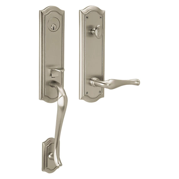 Baldwin - Estate Collection - Tubular Entry Handlesets - Bethpage Emergency Egress Handleset w/ 5447V Bethpage Lever
