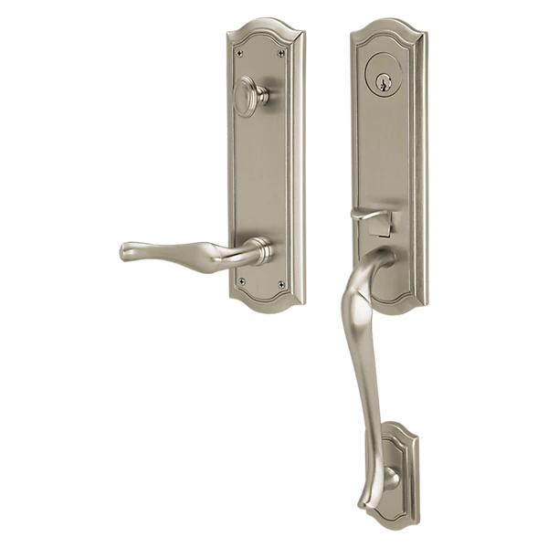 Baldwin - Estate Collection - Tubular Entry Handlesets - Bethpage Emergency Egress Handleset w/ 5447V Bethpage Lever