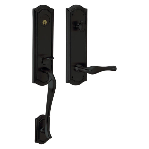 Baldwin - Estate Collection - Tubular Entry Handlesets - Bethpage Emergency Egress Handleset w/ 5447V Bethpage Lever