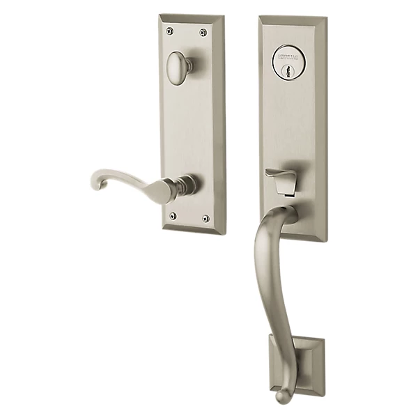 Baldwin - Estate Collection - Tubular Entry Handlesets - Stonegate Emergency Egress Handleset w/ 5445V Classic Lever