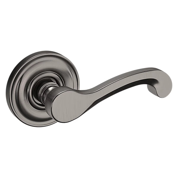 Baldwin - Estate Collection - Knobs & Levers - 5445V Classic Door Lever w/ 5048 Rose (Pre-Configured)