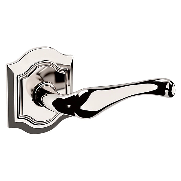 Baldwin - Estate Collection - Knobs & Levers - 5447V Bethpage Door Lever w/ R027 Rose (Pre-Configured)