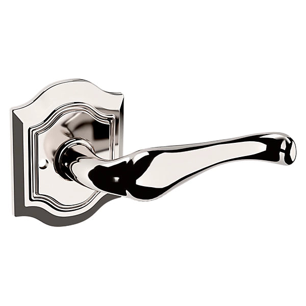 Baldwin - Estate Collection - Knobs & Levers - 5447V Bethpage Door Lever w/ R027 Rose (Pre-Configured)