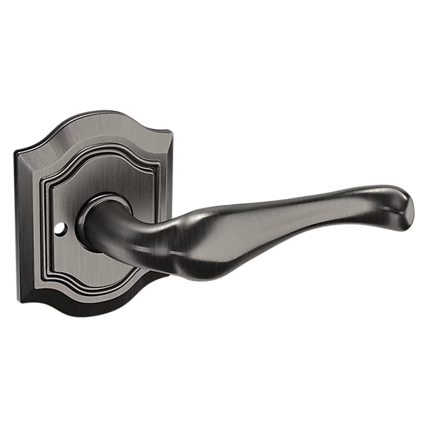 Baldwin - Estate Collection - Knobs & Levers - 5447V Bethpage Door Lever w/ R027 Rose (Pre-Configured)