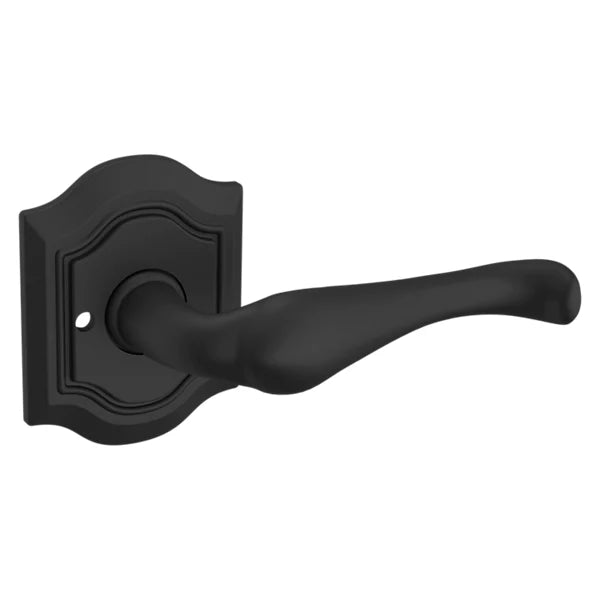 Baldwin - Estate Collection - Knobs & Levers - 5447V Bethpage Door Lever w/ R027 Rose (Pre-Configured)