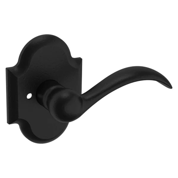 Baldwin - Estate Collection - Knobs & Levers - 5452V Beavertail Door Lever w/ R030 Rose (Pre-Configured)