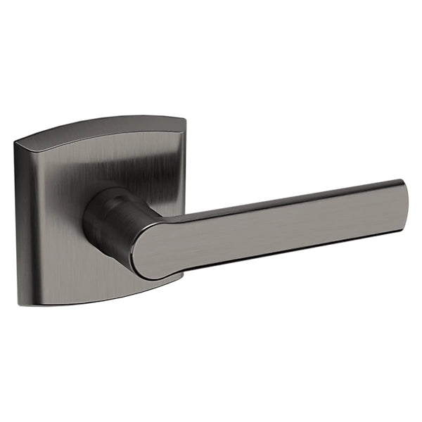 Baldwin - Estate Collection - Knobs & Levers - 5485V Soho Door Lever w/ R026 Rose (Pre-Configured)