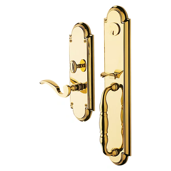 Baldwin - Estate Collection - Mortise Entry Handlesets - Hamilton 6544 Mortise Handleset (Trim ONLY)