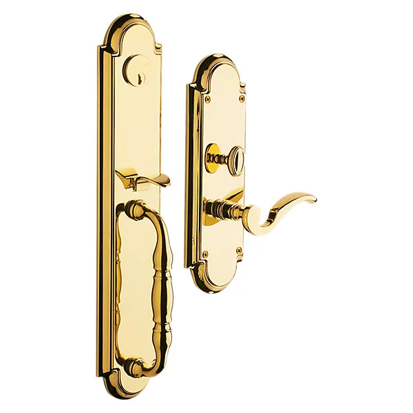 Baldwin - Estate Collection - Mortise Entry Handlesets - Hamilton 6544 Mortise Handleset (Trim ONLY)
