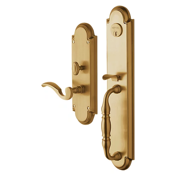 Baldwin - Estate Collection - Mortise Entry Handlesets - Hamilton 6544 Mortise Handleset (Trim ONLY)