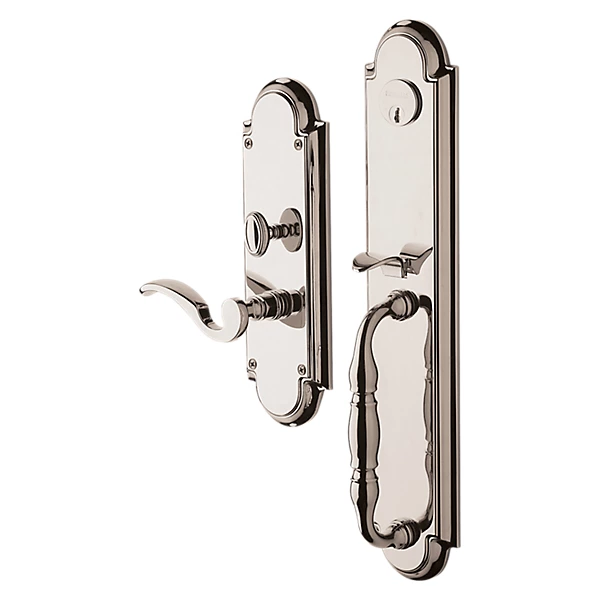 Baldwin - Estate Collection - Mortise Entry Handlesets - Hamilton 6544 Mortise Handleset (Trim ONLY)