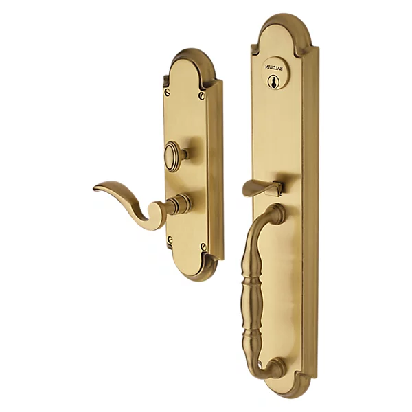 Baldwin - Estate Collection - Mortise Entry Handlesets - Hamilton 6544 Mortise Handleset (Trim ONLY)