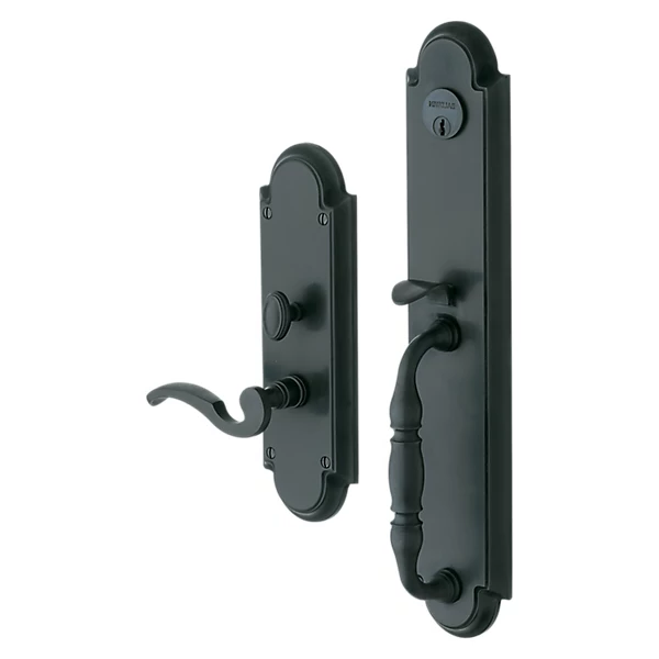 Baldwin - Estate Collection - Mortise Entry Handlesets - Hamilton 6544 Mortise Handleset (Trim ONLY)