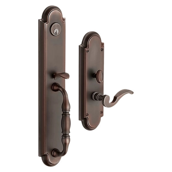Baldwin - Estate Collection - Mortise Entry Handlesets - Hamilton 6544 Mortise Handleset (Trim ONLY)