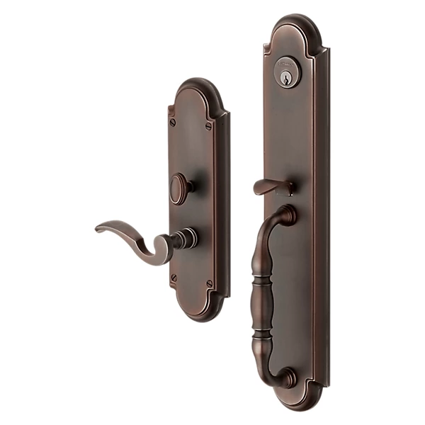 Baldwin - Estate Collection - Mortise Entry Handlesets - Hamilton 6544 Mortise Handleset (Trim ONLY)