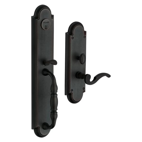 Baldwin - Estate Collection - Mortise Entry Handlesets - Hamilton 6544 Mortise Handleset (Trim ONLY)