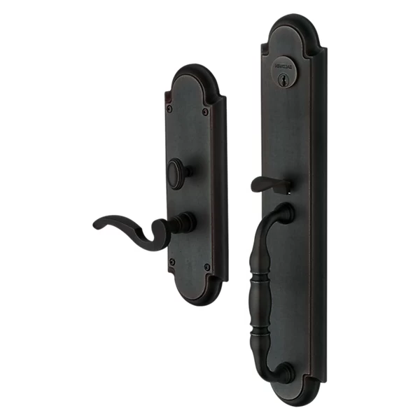 Baldwin - Estate Collection - Mortise Entry Handlesets - Hamilton 6544 Mortise Handleset (Trim ONLY)