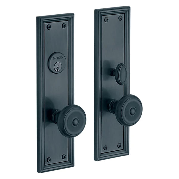 Baldwin - Estate Collection - Mortise Entry Handlesets - Nashville Knob Trim 6547 Mortise Handleset (Trim ONLY)