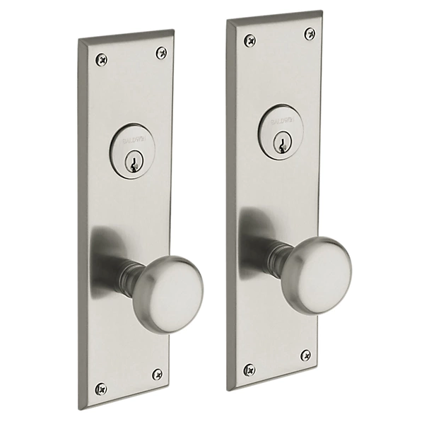 Baldwin - Estate Collection - Mortise Entry Handlesets - Baltimore 6552 Mortise Handleset (Trim ONLY)