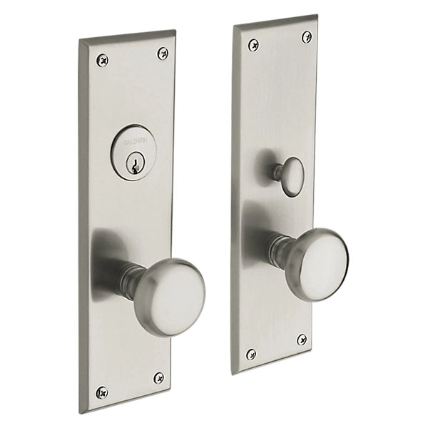 Baldwin - Estate Collection - Mortise Entry Handlesets - Baltimore 6552 Mortise Handleset (Trim ONLY)