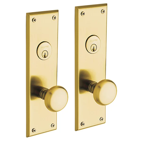 Baldwin - Estate Collection - Mortise Entry Handlesets - Baltimore 6552 Mortise Handleset (Trim ONLY)