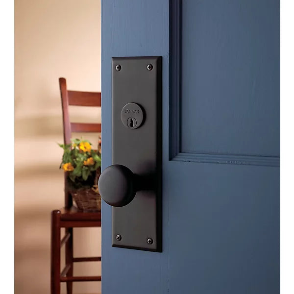 Baldwin - Estate Collection - Mortise Entry Handlesets - Baltimore 6552 Mortise Handleset (Trim ONLY)