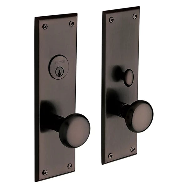 Baldwin - Estate Collection - Mortise Entry Handlesets - Baltimore 6552 Mortise Handleset (Trim ONLY)