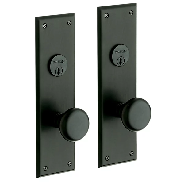 Baldwin - Estate Collection - Mortise Entry Handlesets - Baltimore 6552 Mortise Handleset (Trim ONLY)