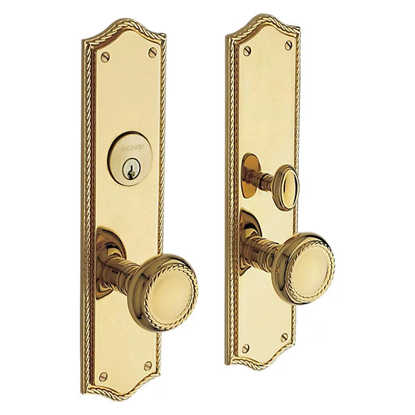 Baldwin - Estate Collection - Mortise Entry Handlesets - Barclay 6554 Mortise Handleset (Trim ONLY)
