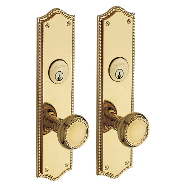 Baldwin - Estate Collection - Mortise Entry Handlesets - Barclay 6554 Mortise Handleset (Trim ONLY)