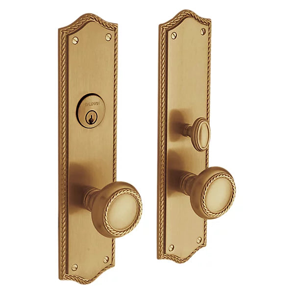 Baldwin - Estate Collection - Mortise Entry Handlesets - Barclay 6554 Mortise Handleset (Trim ONLY)