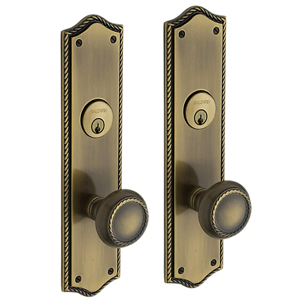 Baldwin - Estate Collection - Mortise Entry Handlesets - Barclay 6554 Mortise Handleset (Trim ONLY)